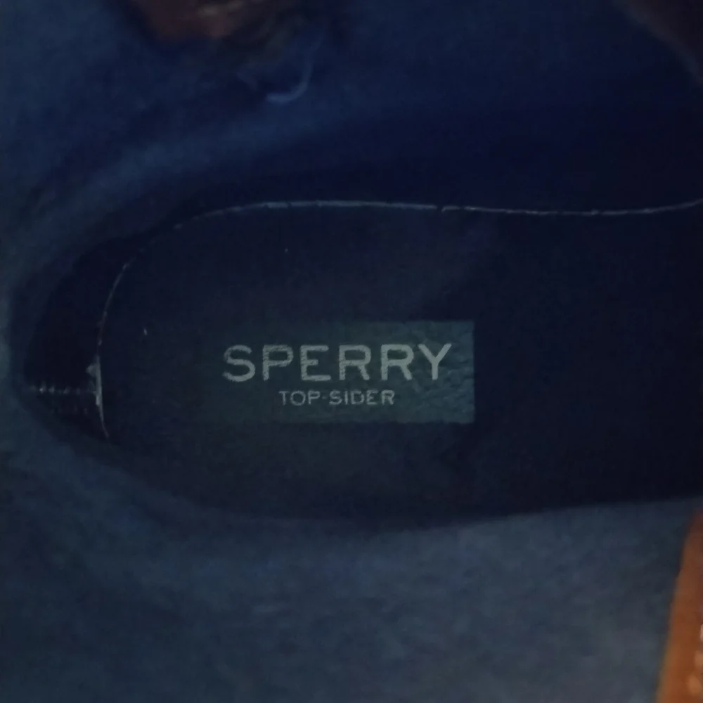 Sperry Top-Sider Saltwater Navy Rain Boots Girl's Sz 6 - Equivalent to Women's 8